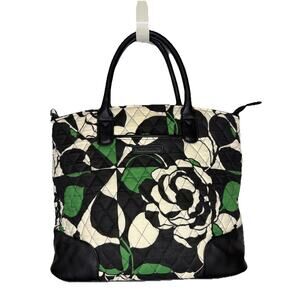 Vera Bradley Day Off Satchel Imperial Rose Purse Handbag BoHo Revival Y2k Gift